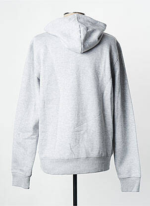 Sweat-shirt à capuche gris clair DAYTONA homme