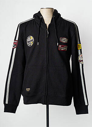 Veste casual noir DAYTONA homme