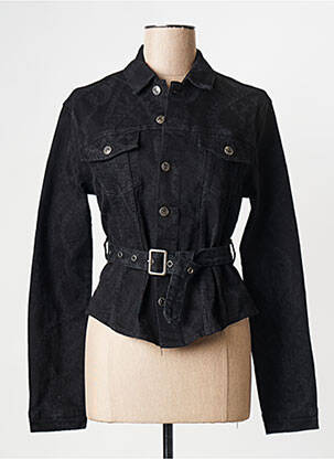 Veste en jean noir DAILY PAPER femme