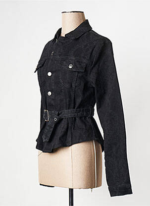 Veste en jean noir DAILY PAPER femme