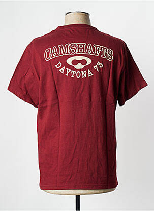 T-shirt bordeaux DAYTONA homme