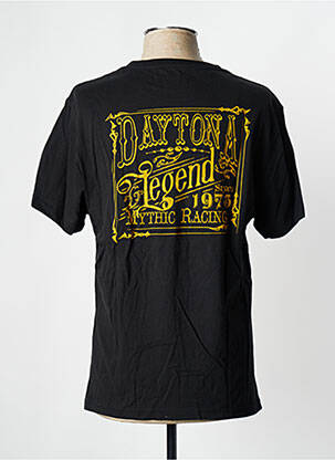 T-shirt noir DAYTONA homme