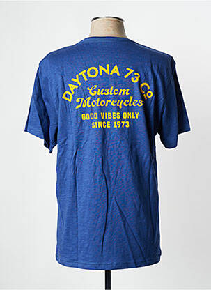 T-shirt bleu marine DAYTONA homme