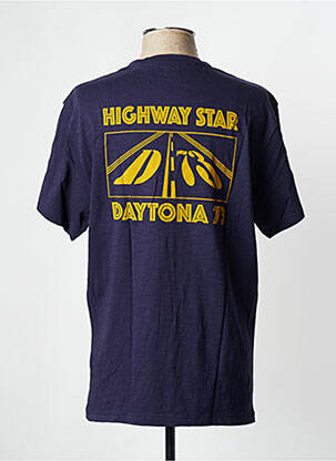 T-shirt bleu marine DAYTONA homme