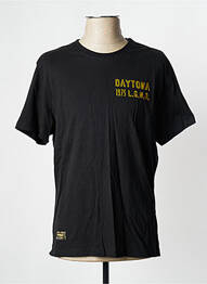 T-shirt noir DAYTONA homme