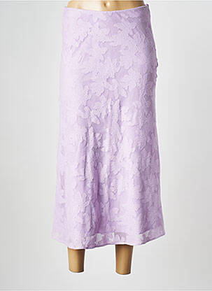 Jupe longue violet MINIMUM femme