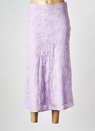 Jupe longue violet MINIMUM femme