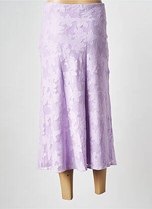 Jupe longue violet MINIMUM femme