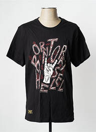 T-shirt noir DAYTONA homme