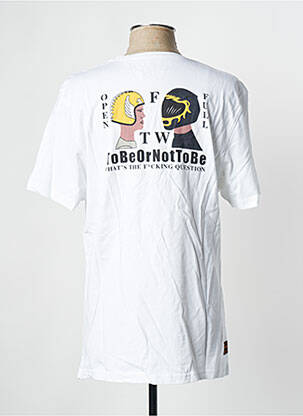 T-shirt blanc DAYTONA homme