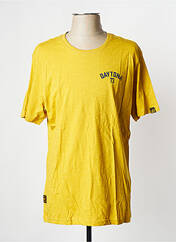 T-shirt jaune DAYTONA pour homme seconde vue