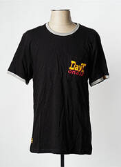 T-shirt noir DAYTONA pour homme seconde vue