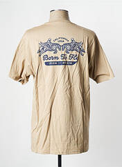 T-shirt marron IRON AND RESIN pour homme seconde vue