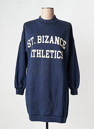 Robe pull bleu BIZANCE femme