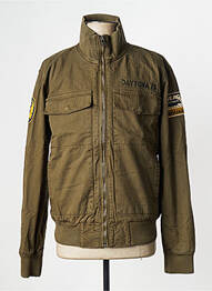 Veste casual kaki DAYTONA homme