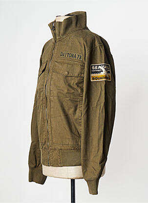 Veste casual kaki DAYTONA homme