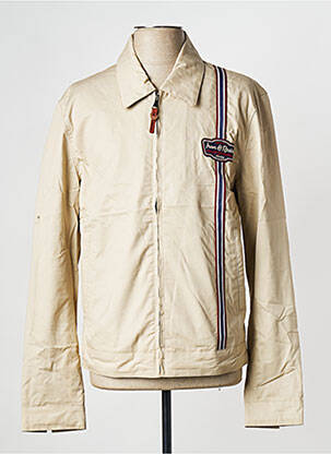 Blouson beige IRON AND RESIN homme