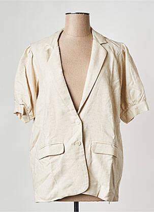 Blazer beige MINIMUM femme