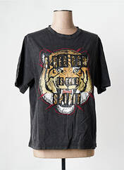 T-shirt noir ROSE GARDEN pour femme seconde vue