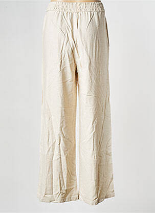 Pantalon large beige MINIMUM femme