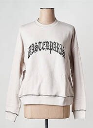 Sweat-shirt gris WASTED PARIS femme