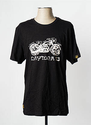 T-shirt noir DAYTONA homme