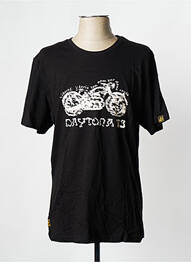 T-shirt noir DAYTONA homme