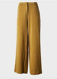 Pantalon large vert MINIMUM femme