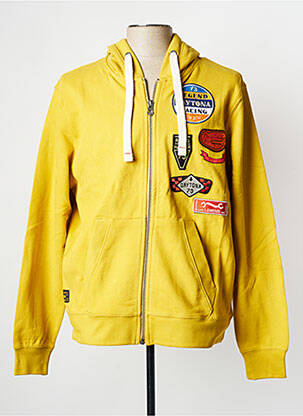 Veste casual jaune DAYTONA homme