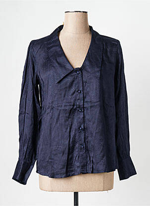 Chemisier bleu BIZANCE femme
