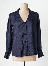 Chemisier bleu BIZANCE femme