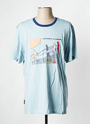 T-shirt bleu DAYTONA homme