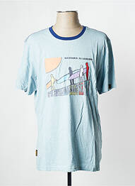 T-shirt bleu DAYTONA homme