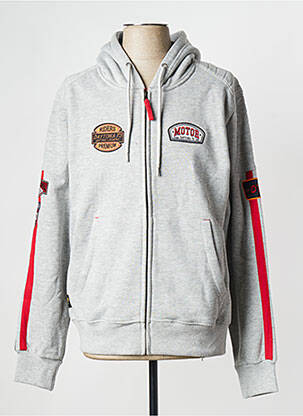 Sweat-shirt gris DAYTONA pour homme