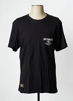 T-shirt noir DAYTONA homme