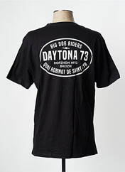T-shirt noir DAYTONA pour homme seconde vue