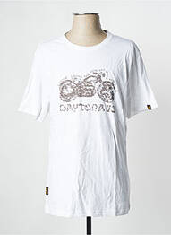 T-shirt blanc DAYTONA homme