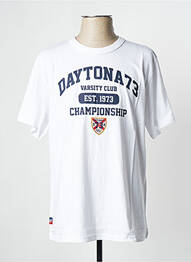 T-shirt blanc DAYTONA homme