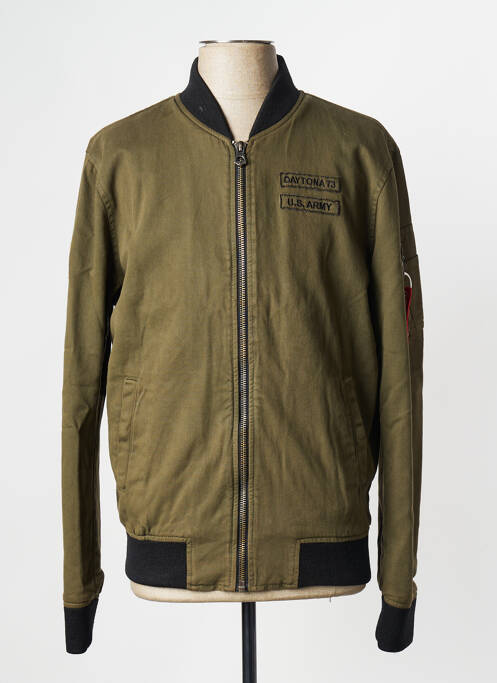 Blouson kaki DAYTONA pour homme