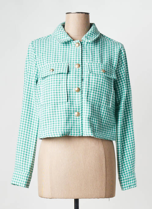 Veste chic vert ONLY pour femme