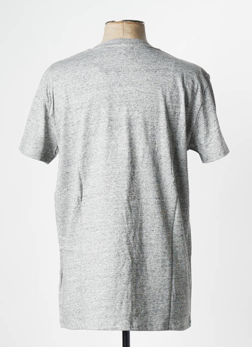 T-shirt gris SUPERDRY pour homme