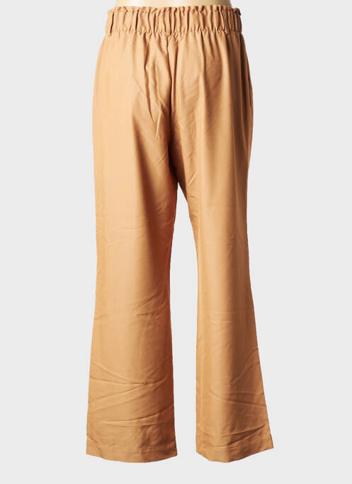 Jeans coupe large beige MINIMUM pour femme