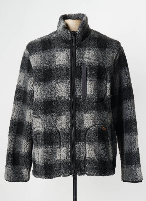 Polaire gris SUPERDRY pour homme