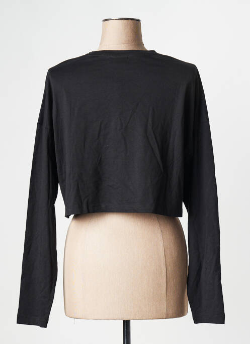 T-shirt noir NOISY MAY pour femme