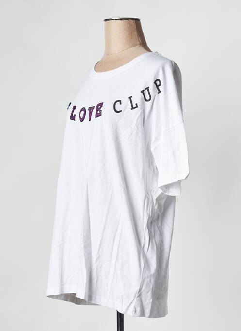 T-shirt blanc NOISY MAY pour femme