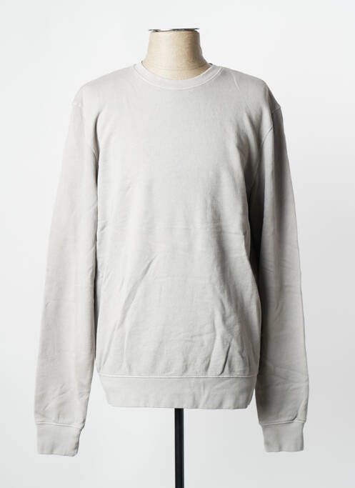Sweat-shirt gris clair DAYTONA pour homme