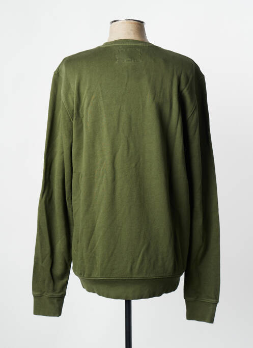 Sweat-shirt kaki DAYTONA pour homme