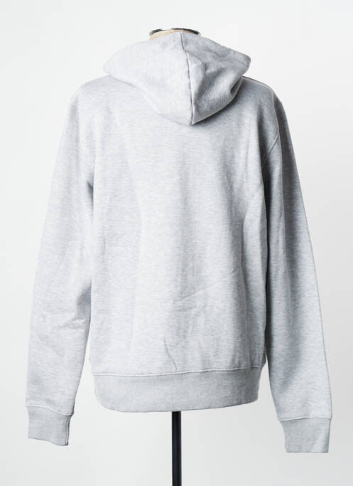 Sweat-shirt à capuche gris clair DAYTONA pour homme