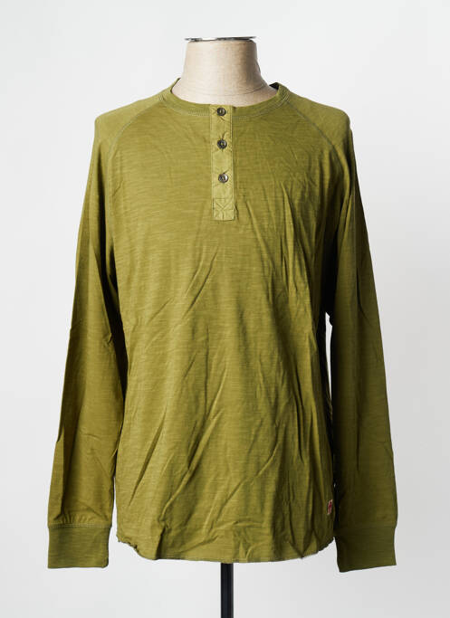 T-shirt kaki IRON AND RESIN pour homme