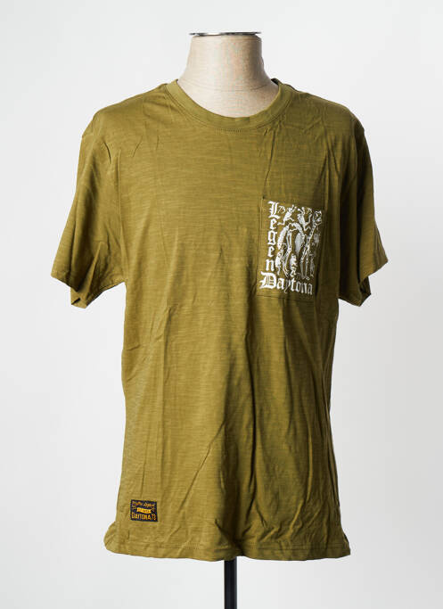 T-shirt vert DAYTONA pour homme